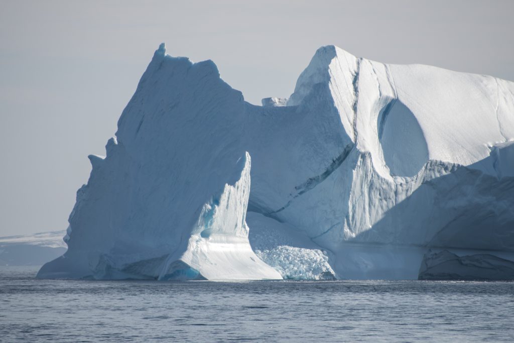 A very large iceberg.