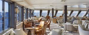 Magellan Explorer Observation Lounge with chairs and large windows