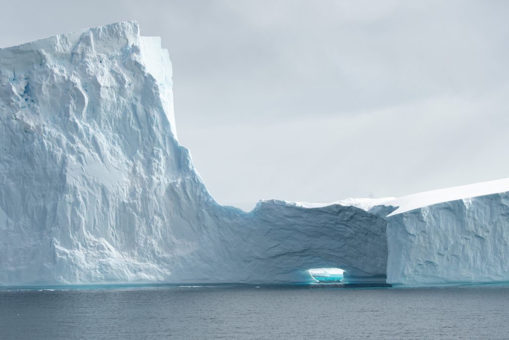 Large iceberg.