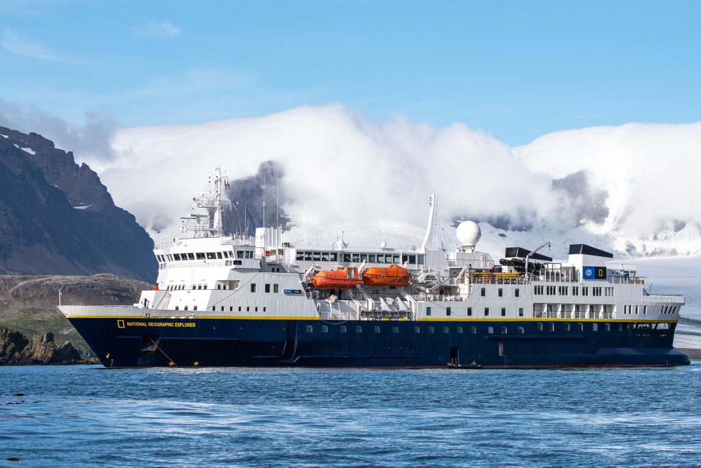 National Geographic Explorer in South Georgia